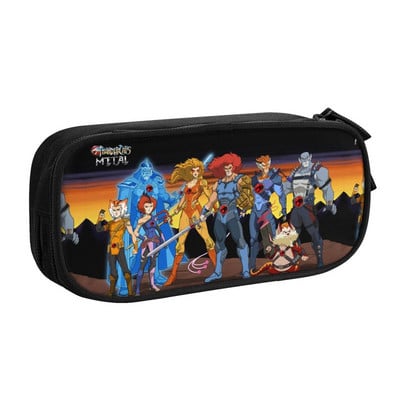 Thundercats Kawaii Pencil Case Boys Gilrs Big Capacity Cartoon Anime Pencil Box Φοιτητικά χαρτικά