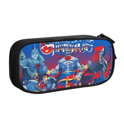 Thundercats Kawaii Pencil Case Boys Gilrs Big Capacity Cartoon Anime Pencil Box Φοιτητικά χαρτικά