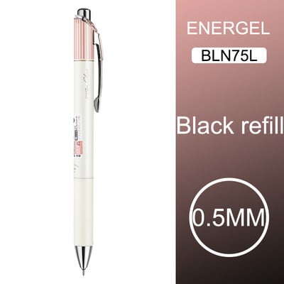 1kom Pentel Energel Gel Pen Brzosušeća Kawaii Pen Stripe Clena BLN75L Press Color Pens za papirnate materijale za učenike 0,5 mm