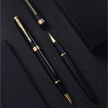 New Arrival Full Metal Roller Ballpoint Pen Business Men Signature Signature Pen Writing Can Make Logo