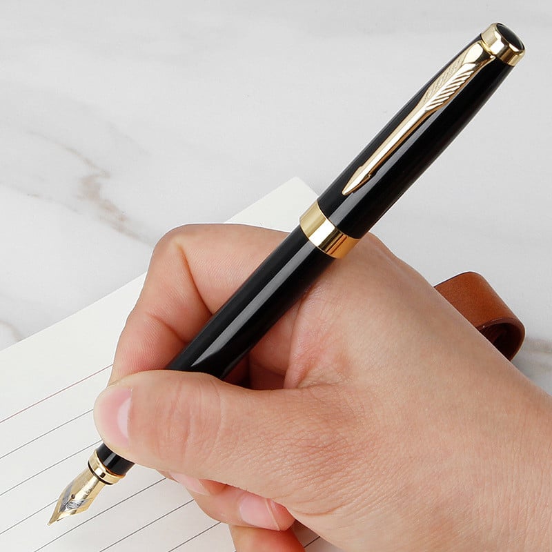 Novi dolazak, kemijska olovka s punim metalom marke Poslovna muška olovka s potpisom može napraviti logotip