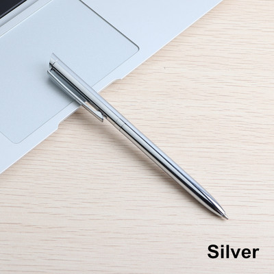 1kom GENKKY uredske metalne kemijske olovke Komercijalne rotacijske kemijske olovke za školu Ured Izvrsna jezgra od nehrđajućeg čelika