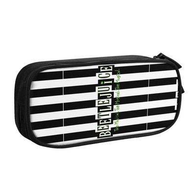 Roztomilý peračník Beetlejuice Sandworm pre chlapcov a dievčatá, veľká kapacita, hororový film s motívom Tima Burtona, školské potreby