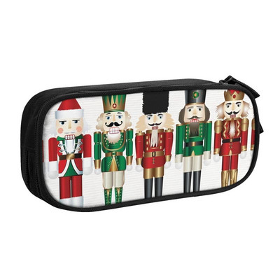 Spragtuko vakarėlio pieštukų dėklas mergaitėms berniukams Didelės talpos Kalėdų Spragtukai Žaislinis kareivis pieštukų dėžutė Mokykliniai aksesuarai