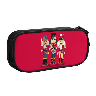 Spragtuko vakarėlio pieštukų dėklas mergaitėms berniukams Didelės talpos Kalėdų Spragtukai Žaislinis kareivis pieštukų dėžutė Mokykliniai aksesuarai