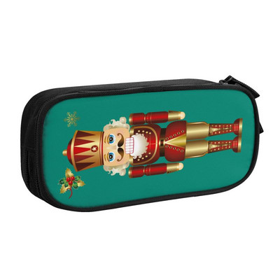 Spragtuko vakarėlio pieštukų dėklas mergaitėms berniukams Didelės talpos Kalėdų Spragtukai Žaislinis kareivis pieštukų dėžutė Mokykliniai aksesuarai