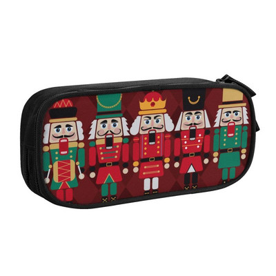 Spragtuko vakarėlio pieštukų dėklas mergaitėms berniukams Didelės talpos Kalėdų Spragtukai Žaislinis kareivis pieštukų dėžutė Mokykliniai aksesuarai