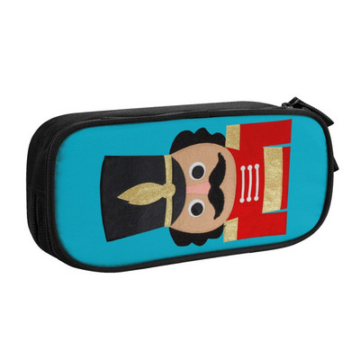 Spragtuko vakarėlio pieštukų dėklas mergaitėms berniukams Didelės talpos Kalėdų Spragtukai Žaislinis kareivis pieštukų dėžutė Mokykliniai aksesuarai