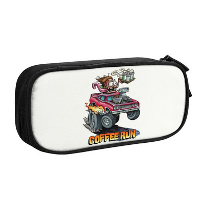 Individualizuotos pasakos apie žiurkę Fink Kawaii pieštuko dėklas mergaitei berniukui didelės talpos animacinių filmų monstras pieštukų krepšys studentams raštinės reikmenys