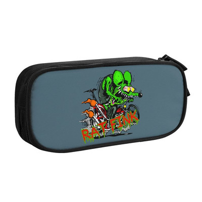 Individualizuotos pasakos apie žiurkę Fink Kawaii pieštuko dėklas mergaitei berniukui didelės talpos animacinių filmų monstras pieštukų krepšys studentams raštinės reikmenys