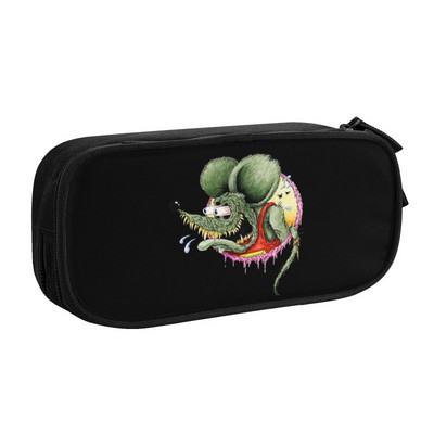 Individualizuotos pasakos apie žiurkę Fink Kawaii pieštuko dėklas mergaitei berniukui didelės talpos animacinių filmų monstras pieštukų krepšys studentams raštinės reikmenys