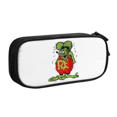 Individualizuotos pasakos apie žiurkę Fink Kawaii pieštuko dėklas mergaitei berniukui didelės talpos animacinių filmų monstras pieštukų krepšys studentams raštinės reikmenys