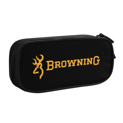 Slatka Browning pernica za dječake, djevojčice, torba za olovke velikog kapaciteta, školski pribor