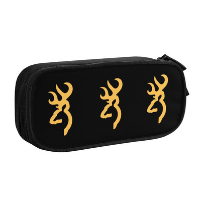 Slatka Browning pernica za dječake, djevojčice, torba za olovke velikog kapaciteta, školski pribor