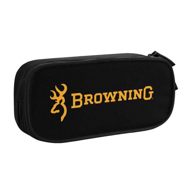 Slatka Browning pernica za dječake, djevojčice, torba za olovke velikog kapaciteta, školski pribor