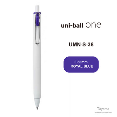 1gab Japāna Jauna Uni-ball One Gel Ink Lodīšu pildspalva 0,38/0,5mm UMN-S-38/05 Studentu birojs 21 krāsā