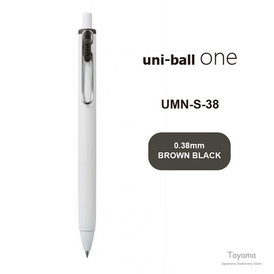 1gab Japāna Jauna Uni-ball One Gel Ink Lodīšu pildspalva 0,38/0,5mm UMN-S-38/05 Studentu birojs 21 krāsā