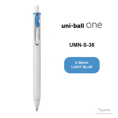 1gab Japāna Jauna Uni-ball One Gel Ink Lodīšu pildspalva 0,38/0,5mm UMN-S-38/05 Studentu birojs 21 krāsā