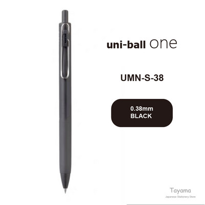 1gab Japāna Jauna Uni-ball One Gel Ink Lodīšu pildspalva 0,38/0,5mm UMN-S-38/05 Studentu birojs 21 krāsā