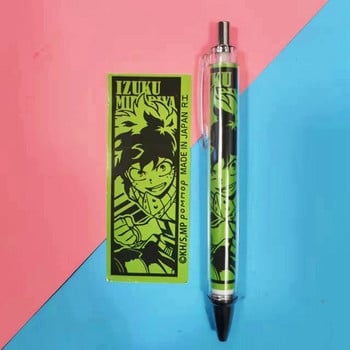 1Pcs Deluxe Ballpoint Pen My Hero Academy Μοτίβο θέματος Anime Μαύρο μελάνι Gel στυλό Σχολική Εξεταστική Γραφική Γραφική Είδη