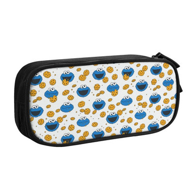 Prilagođena crtana Ulica Sesame Slatka pernica Dječaci Djevojčice Velikog kapaciteta Cookie Monster Torbica za olovke Školski pribor