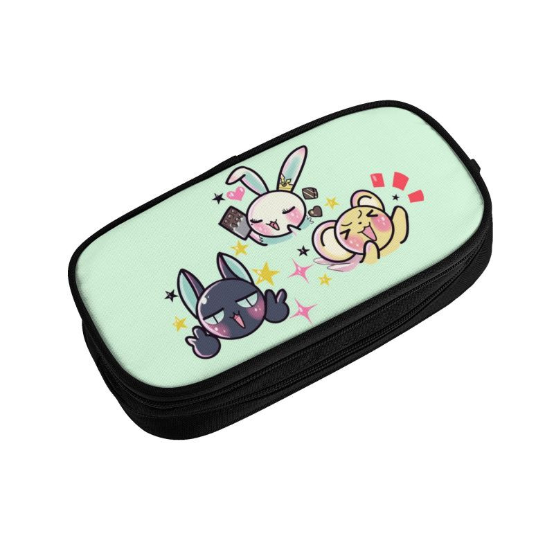 Cardcaptor Sakura Kero ir gauja Mieli pieštukų dėklai mergaitei berniukui didelės talpos anime manga pieštukų maišelis studentams raštinės reikmenys