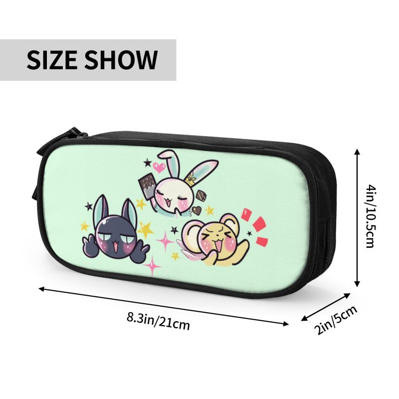 Cardcaptor Sakura Kero ir gauja Mieli pieštukų dėklai mergaitei berniukui didelės talpos anime manga pieštukų maišelis studentams raštinės reikmenys