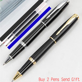 Klassikalise disainiga täismetallist pastapliiats Luksuslik ärimeeste suur suurus, signatuur sünnipäevaks kingipliiats Osta 2 Saada kingitus