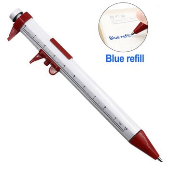 Πολυλειτουργικό στυλό BallPoint Caliper 0,5mm Διαφορετικό Gel μελάνι Στυλό Vernier Roller Μπολ Στυλό Creativity Staionery