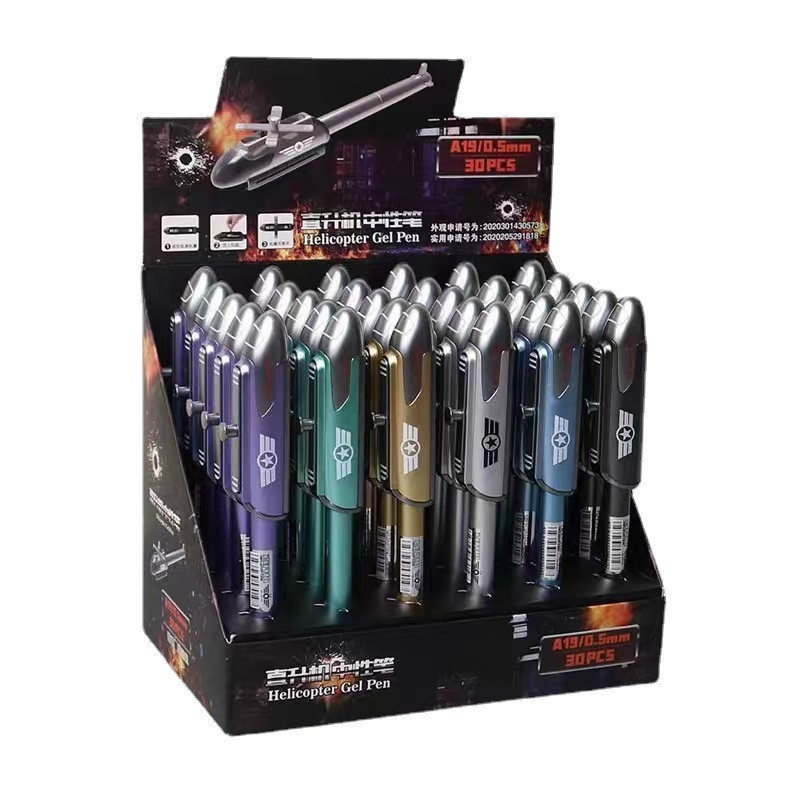 1 Buc Lytwtw's Pen Gel Papetarie Creativ Deformabil Elicopter Special Rechizite de Birou Scoala Drăguț Kawaii Premiu Cadou