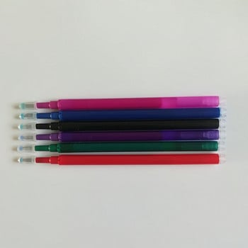 6PCS Изтриваем пълнител за писалка 0,7 мм фрикционна писалка Гел писалка пълнители Изтриваеми химикалки Фрикционни корейски канцеларски материали Escolar Papelaria