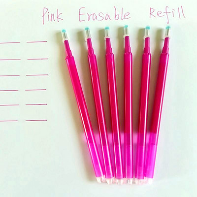 6PCS punilo za brisljive olovke 0,7 mm Frikcijske olovke za gel olovke za punjenje Brisive olovke Frikcijski korejski pribor za pisanje Escolar Papelaria