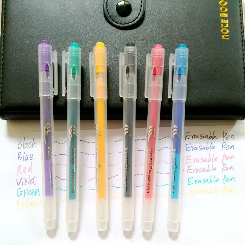 6PCS punilo za brisljive olovke 0,7 mm Frikcijske olovke za gel olovke za punjenje Brisive olovke Frikcijski korejski pribor za pisanje Escolar Papelaria