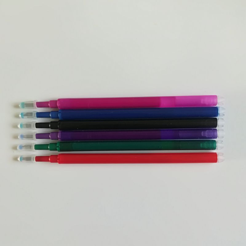 6PCS punilo za brisljive olovke 0,7 mm Frikcijske olovke za gel olovke za punjenje Brisive olovke Frikcijski korejski pribor za pisanje Escolar Papelaria