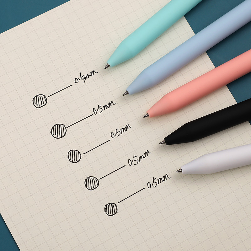1 buc 0,5 mm stilou vocal stilou gel de decompresie stilou creativ drăguț de relaxare pentru rechizite pentru studenți Kawaii