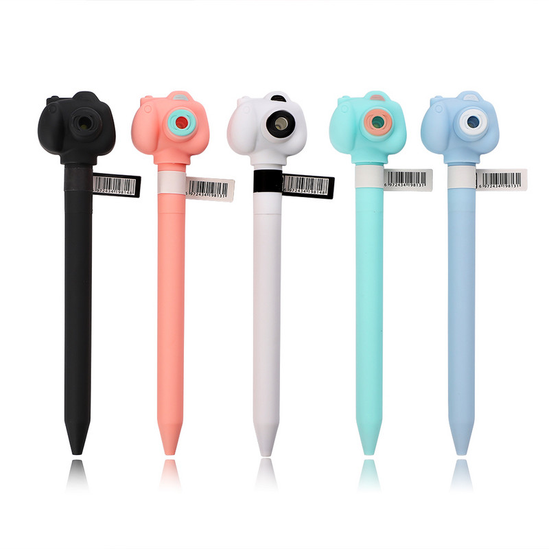 1 buc 0,5 mm stilou vocal stilou gel de decompresie stilou creativ drăguț de relaxare pentru rechizite pentru studenți Kawaii