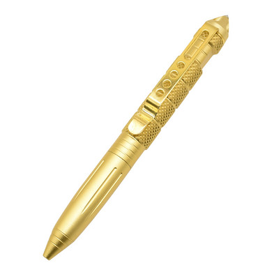 Taktička obrambena olovka u boji metala visoke kvalitete Uredske kemijske olovke za učenike i studente Višenamjenski alat Gel olovka za samoobranu