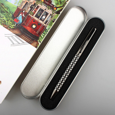 KÕRGE KVALITEETNE metallist pastapliiats, hall püstol, joonistusmuster KLASSIPLIIATS Kooliõpilaste kontori kingitused kirjatarbed