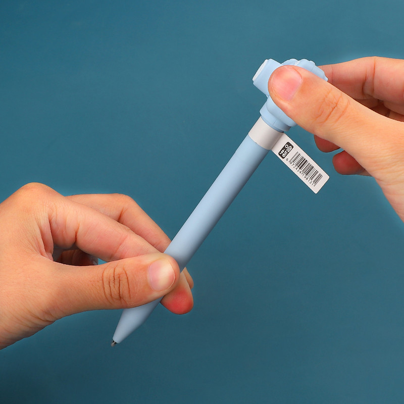 1 kom 0,5 mm kreativna gel olovka za kameru će zvučati i svijetliti. Slatka olovka za dekompresiju, olovka za opuštanje za studentski pribor Kawaii