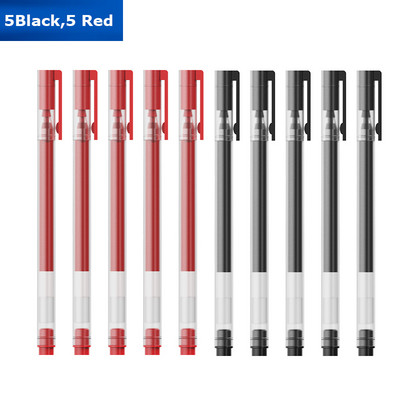 Xiaomi BEIFA Super gel olovke za pisanje 0,5 MM crna/crvena olovka za potpisivanje 1800M duljina pisanja za školske uredske materijale