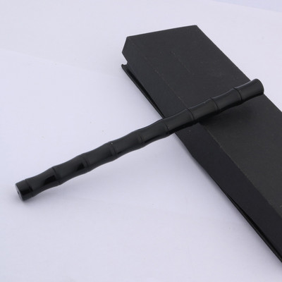 Visokokvalitetni bakreni roler Hemijska olovka Mesing Bambus Spin Zlatna kemijska olovka Uredski školski pribor Pisanje