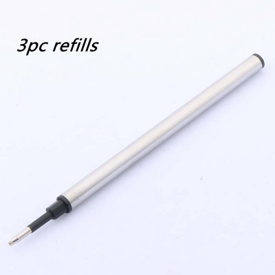 Visokokvalitetni bakreni roler Hemijska olovka Mesing Bambus Spin Zlatna kemijska olovka Uredski školski pribor Pisanje