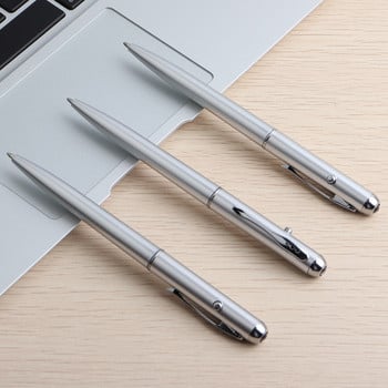 3PCS Invisible Pen Magic LED UV Light Ballpoint στυλό με αόρατο μελάνι Secret στυλό καινοτόμο αντικείμενο για δώρα Σχολικά είδη γραφείου