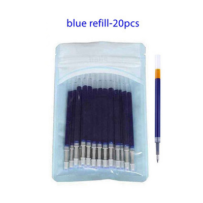 Komplet kemijskih olovaka na uvlačenje crna/crvena/plava tinta za pisanje 0,5 mm gel olovke punjenja Uredski pribor školski pribor Pribor