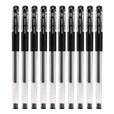 Set de stilouri cu gel de 18 buc Rechizite școlare Negru Albastru Roșu Cerneală Culoare 0,5 mm Pix Kawaii Pix Studenți Papetărie de birou școală