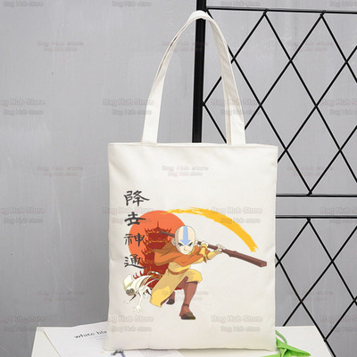 Avatar The Last Airbender Shopping Bag Trgovina torbica Bolsas De Tela Tote Bolsa Nomad Cartoon Tribe Shopping Bag Torbica od jute