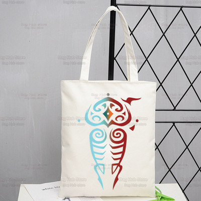 Avatar The Last Airbender Shopping Bag Trgovina torbica Bolsas De Tela Tote Bolsa Nomad Cartoon Tribe Shopping Bag Torbica od jute