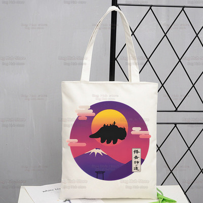 Avatar The Last Airbender Shopping Bag Trgovina torbica Bolsas De Tela Tote Bolsa Nomad Cartoon Tribe Shopping Bag Torbica od jute