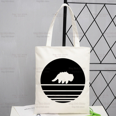 Avatar The Last Airbender Shopping Bag Trgovina torbica Bolsas De Tela Tote Bolsa Nomad Cartoon Tribe Shopping Bag Torbica od jute