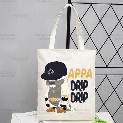 Avatar The Last Airbender Shopping Bag Trgovina torbica Bolsas De Tela Tote Bolsa Nomad Cartoon Tribe Shopping Bag Torbica od jute